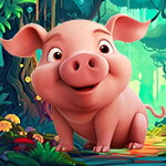 Play Games4King Audacious Pig Rescue 